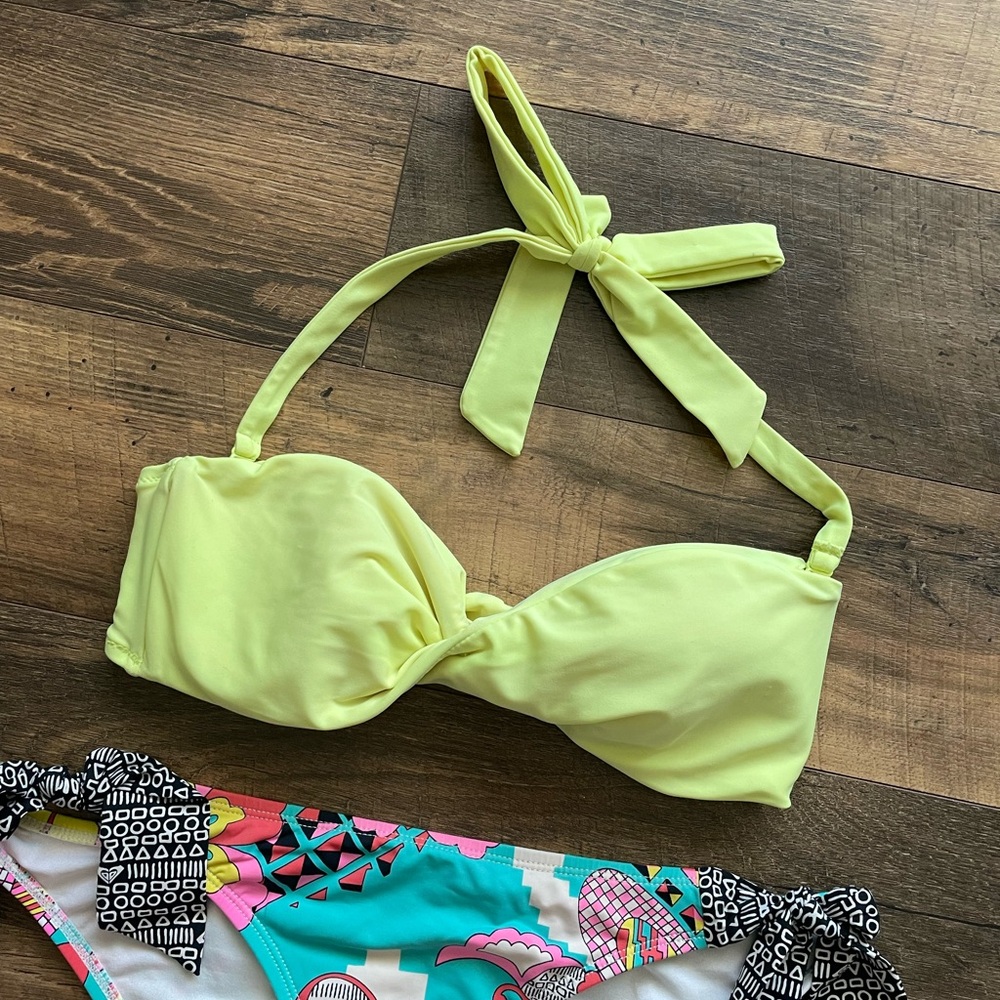 American Eagle Twist Bandeau Bikini Top